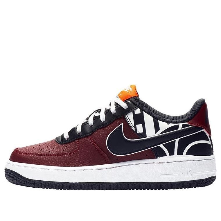 (GS) Nike Air Force 1 Low 'Black White Red' 820438-607