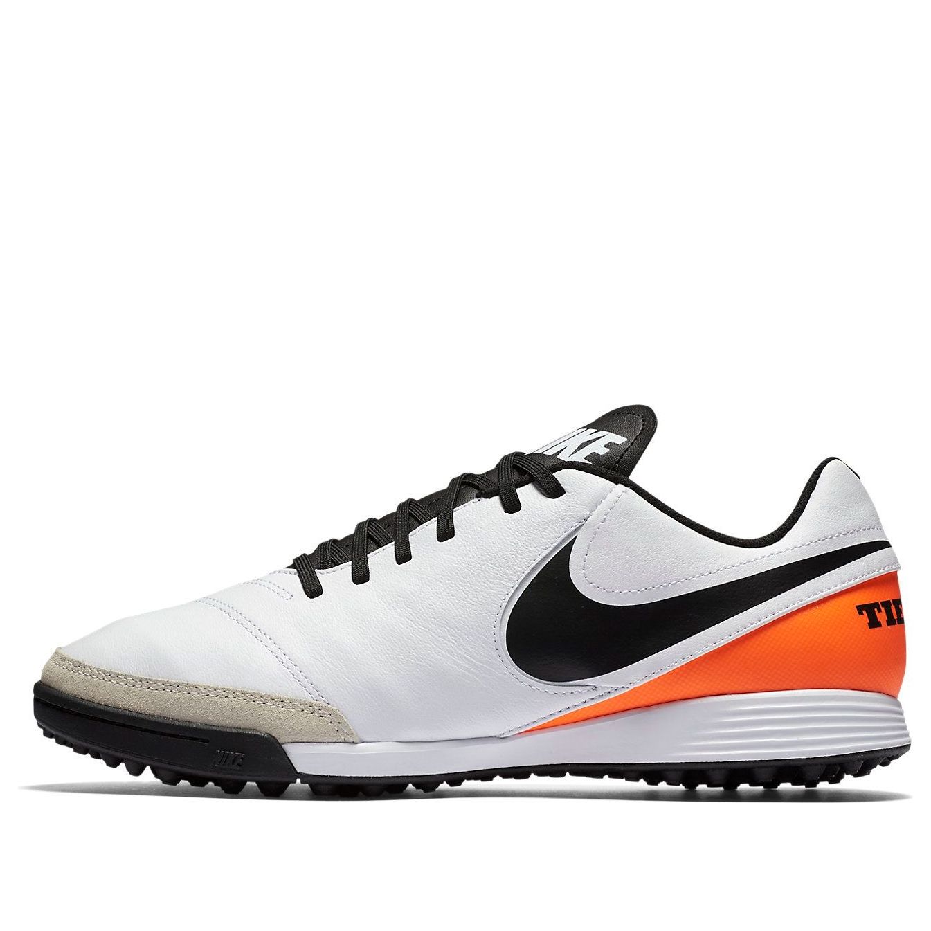 Nike Tiempo Genio II Leather Turf 'White Orange Black' 819216-108