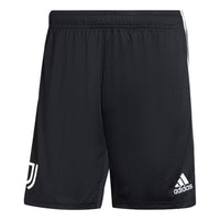 adidas Juventus 22/23 Away Shorts Asia Sizing 'Black White' H38895
