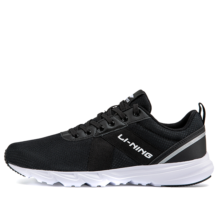 Li-Ning Running Shoes 'Black White' ARBN247-1