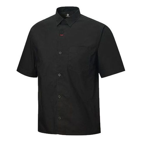 Converse Short Sleeve Pocket Shirt Asia Sizing 'Black' 10021416-001