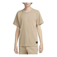 Nike Life Short-Sleeve Knit Top 'Beige' FN2645-247