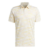 adidas Horizon-Print Polo Shirt 'Beige' HF6501