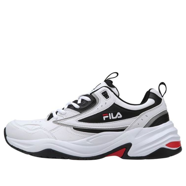 FILA Disruptor Series Running Shoes White/Black/Red FS1SIB1308X_WBK