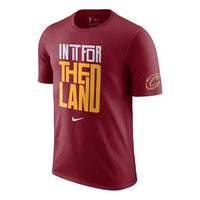 Nike DRY Cleveland Cavaliers Short Sleeve Red Wine red 912826-677