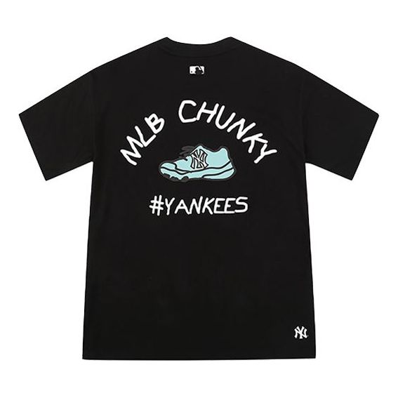 MLB New York Yankees Graffiti Printing Unisex Black 31TS07031-50L