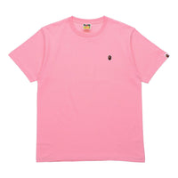 A Bathing Ape AW18 One Point Online limited Embroidered Small Ape Head T-Shirt 'Sakura' 1D25-110-114
