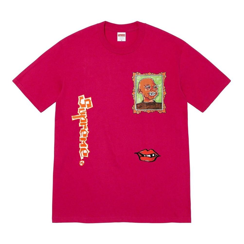 Supreme FW22 Gonz portrait tee T SUP-FW22-278-RED