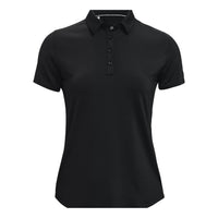 (WMNS) Under Armour Zinger Polo Shirt 'Black' 1363949-001