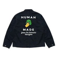 HUMAN MADE Cargo Jacket Unisex Navy Blue HM21JK010