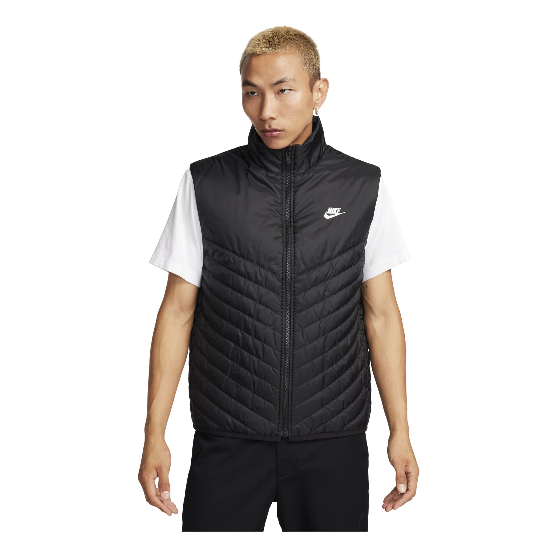 Nike Therma-FIT Windrunner Midweight Puffer Vest 'Black' FB8202-011