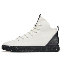 (WMNS) ANTA x Snoopy Skateboarding Series Sneakers High 'White' 922138601-3