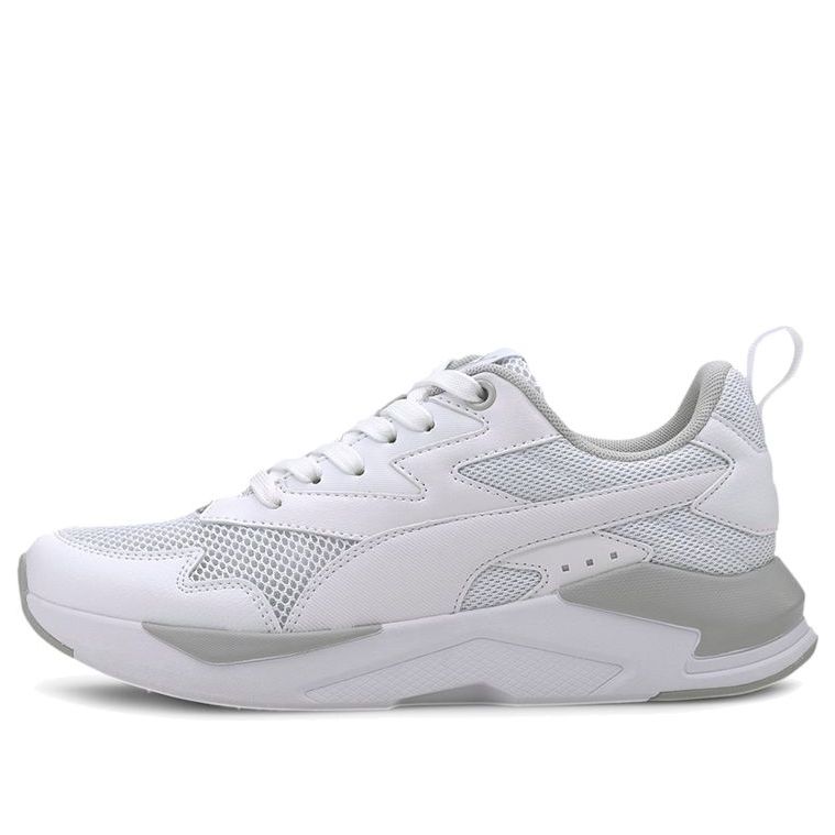 (GS) PUMA X-ray Lite Jr White/Grey 374393-02