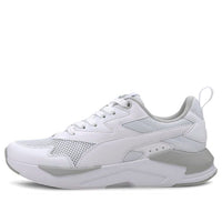 (GS) PUMA X-ray Lite Jr White/Grey 374393-02