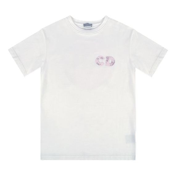 DIOR x DANIEL ARSHAM M Basketball Short Sleeve White 023J615C0554-C084