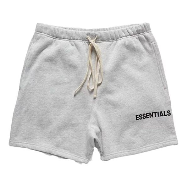 Fear of God Essentials SS18 Graphic Sweatshorts Grey FOG-SS18-1