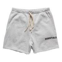 Fear of God Essentials SS18 Graphic Sweatshorts Grey FOG-SS18-1