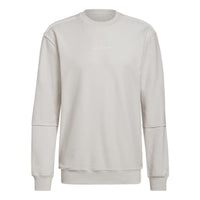 Men's adidas originals Round Neck Pullover Sports Gray Pearl Pink HP0438
