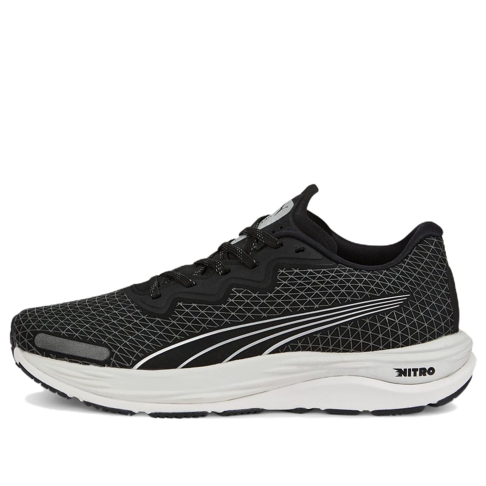 (WMNS) PUMA Velocity Nitro 2 Wtr 'Black White' 376918-01