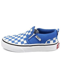 Vans Asher Kids 'Checkerboard - Nebulas Blue' VN0A45JR0OZ