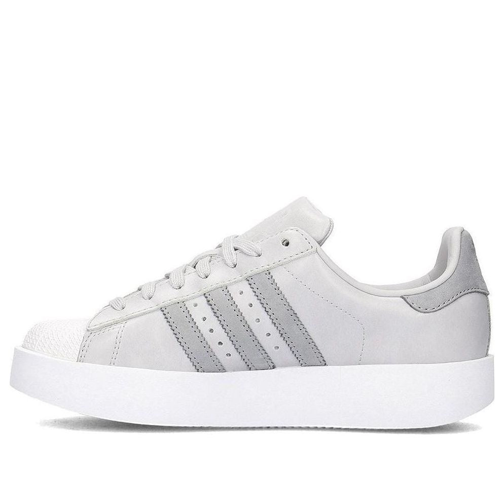 (WMNS) adidas originals Superstar Bold 'Medium Grey' CG3694