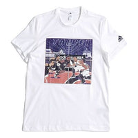 adidas Basketball City Short Sleeve White GE1065