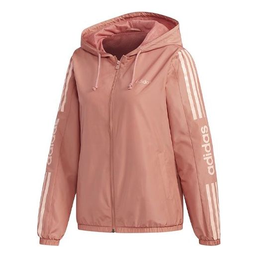 (WMNS) adidas neo CE 3S WB Casual Sports Jacket Pink EI4731