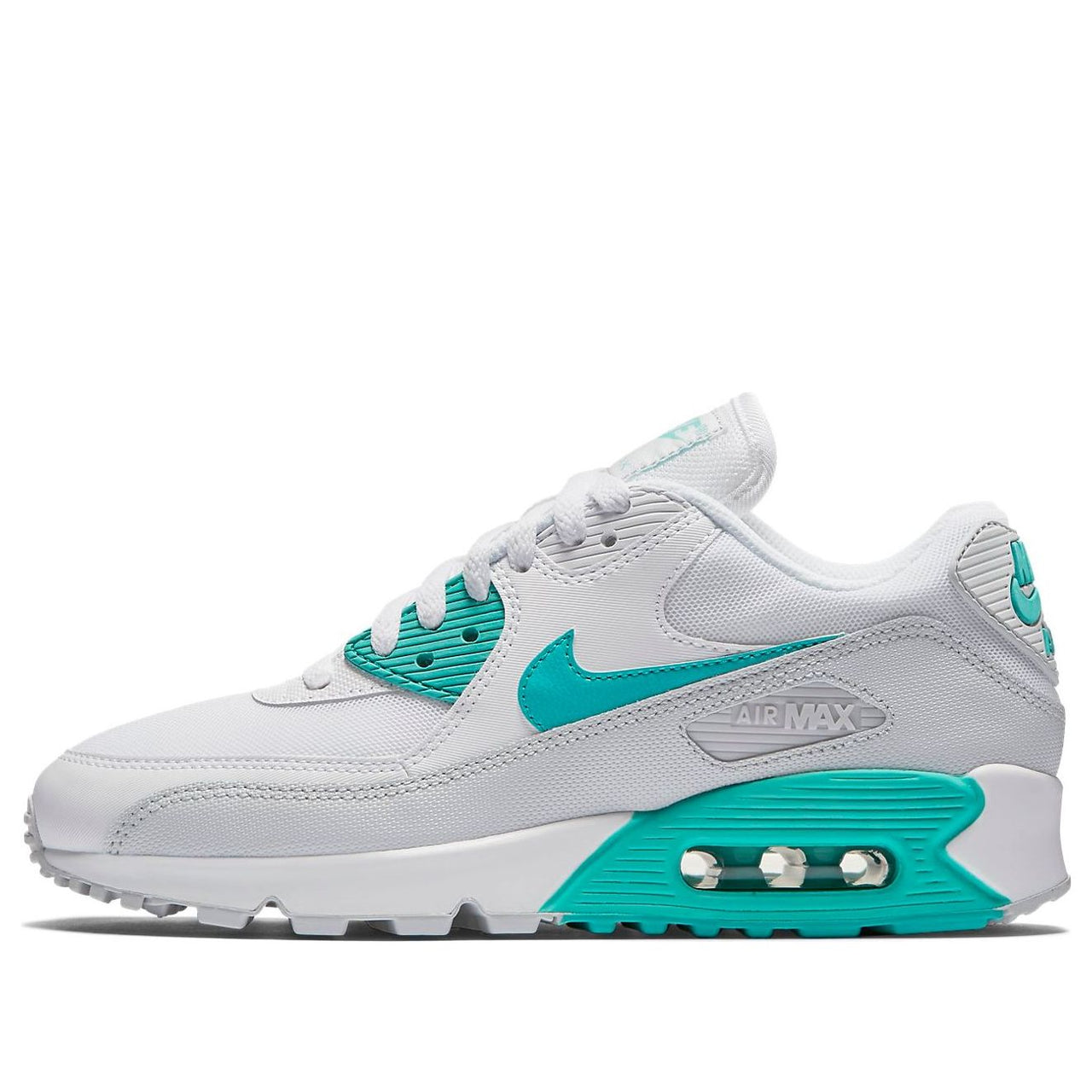 (WMNS) Nike Air max 90 Essential 'White Green' 616730-109