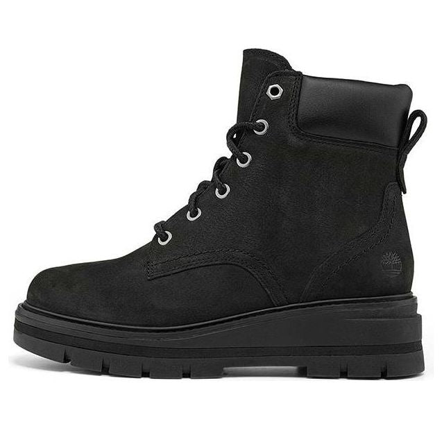 (WMNS) Timberland Cheyenne Valley Mid Wide Fit Boot 'Black Nubuck' A2JV7W