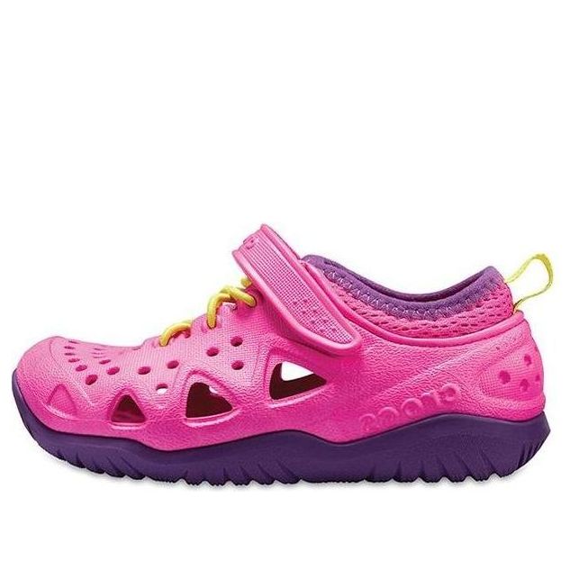 (GS) Crocs Swiftwater Sneakers 'Pink Purple' 204989-6L0