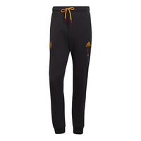 adidas Mufc Cny Pnt limited Embroidered Manchester United Soccer/Football Bundle Feet Sports Pants Black H63997