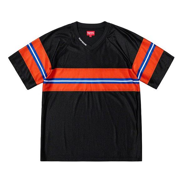 Supreme SS19 Dazzle Chest Stripe SS Top VT SUP-SS19-10202