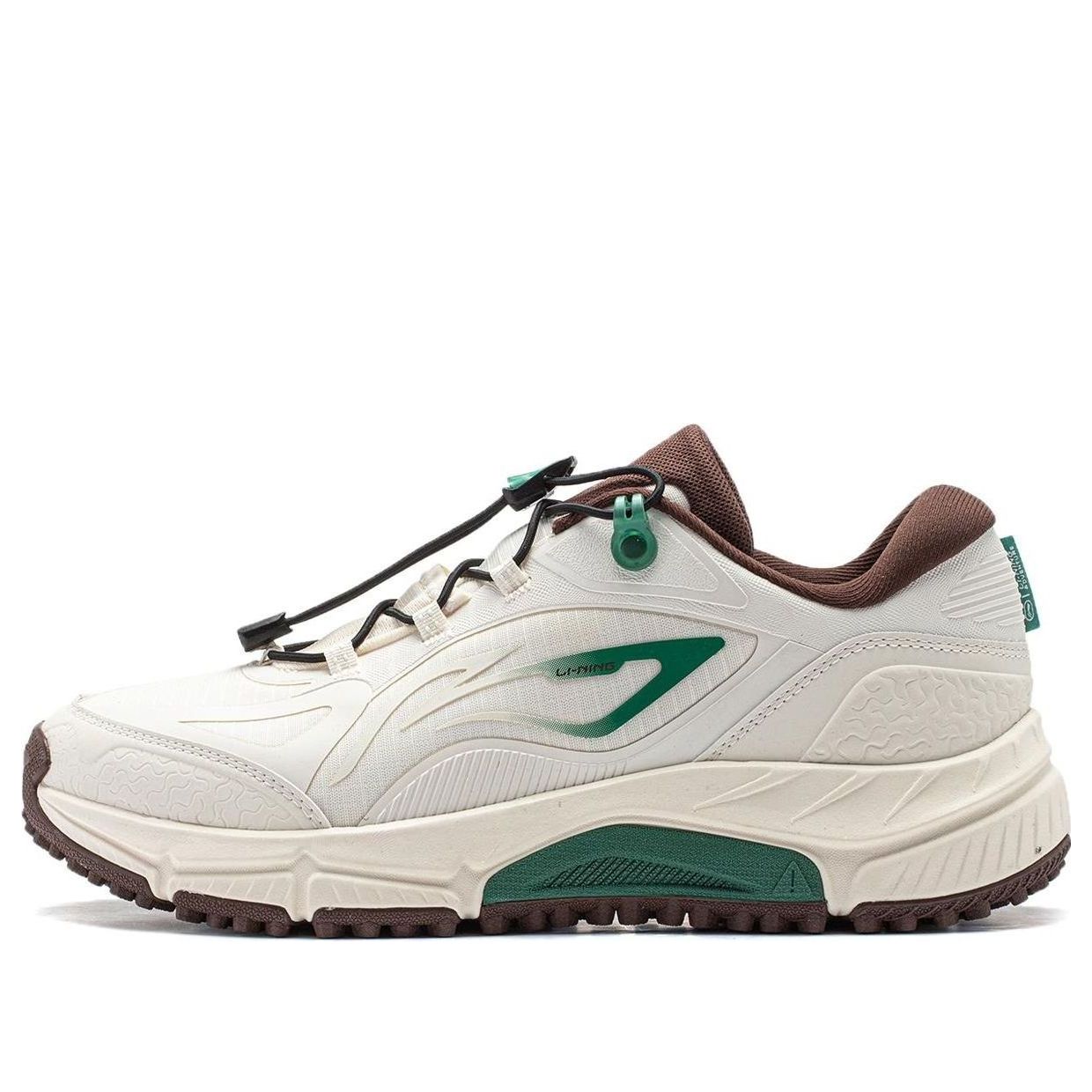 Li-Ning Yijie Lite V2 'Beige Brown Green' ARNT009-5