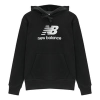 New Balance Big Logo Hoodie Asia Sizing 'Black' AMT31537-BK
