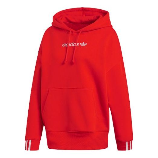 (WMNS) adidas originals Sports Hoodie Bright Pink DU7183