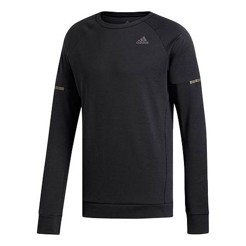 adidas SN RUN CRU M Sports Running Pullover Black DN2484