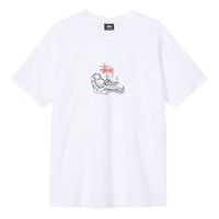Stussy Loungin Tee Short Sleeve Unisex White 1904388