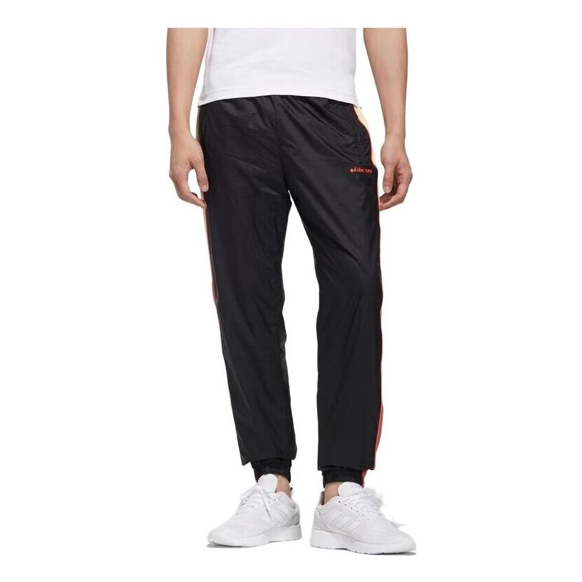adidas neo M FD TP 2 Sports Pants Black / Red GP5821