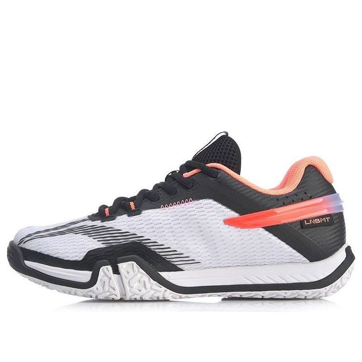 (WMNS) Li-Ning Ground Flying Lite 'Black White Orange' AYTQ022-1