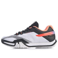 (WMNS) Li-Ning Ground Flying Lite 'Black White Orange' AYTQ022-1