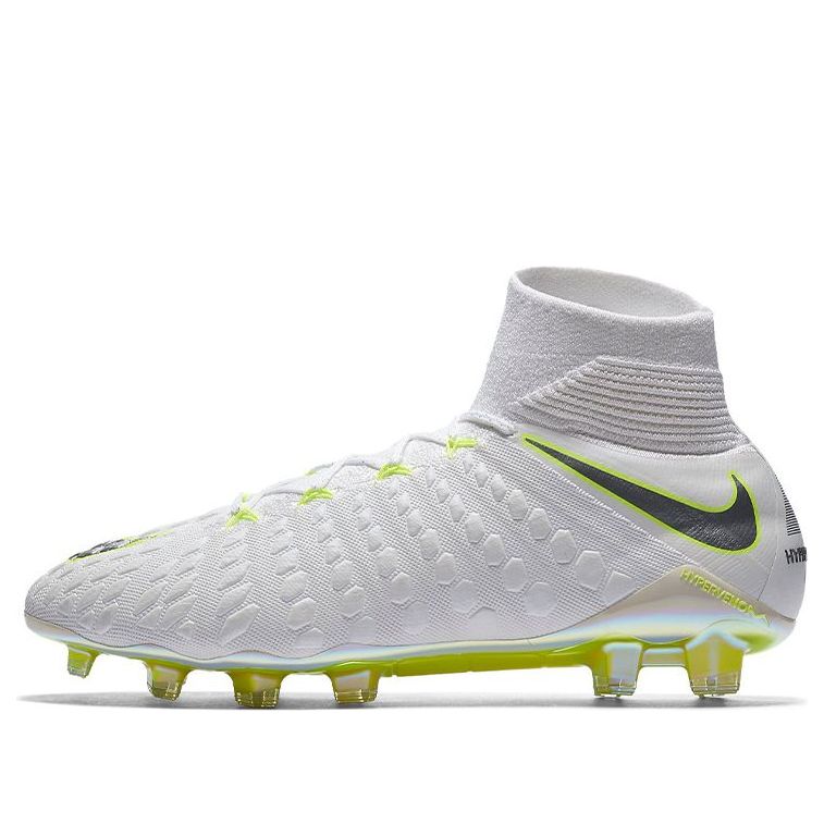 Nike Hypervenom Phantom 3 Elite DF FG 'White Grey Volt' AJ3803-107