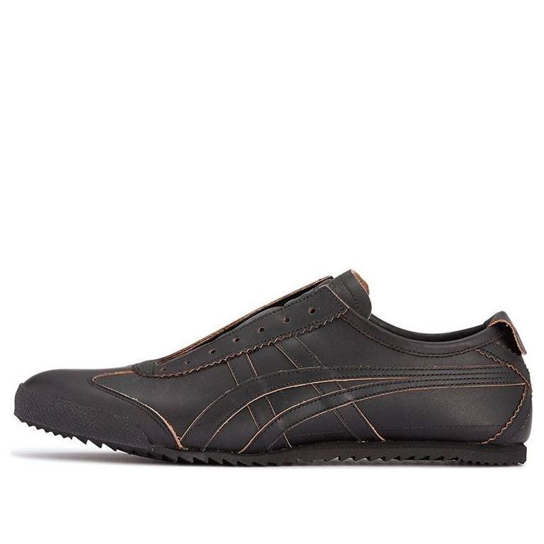Onitsuka Tiger Mexico Slip-on Deluxe Shoes 'Black' 1181A398-021
