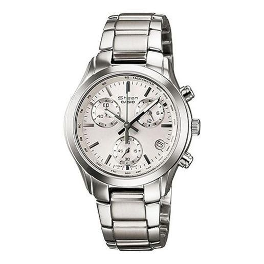 CASIO SHEENSeries Business es Silver White Analog SHN-5000BP-7A