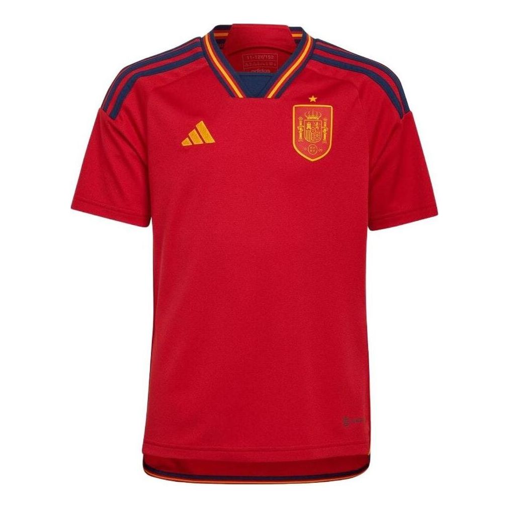 (GS) adidas Spain 22 Home Jersey Asia Sizing 'Red' HF1408