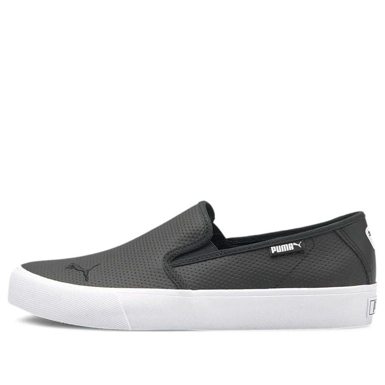 (WMNS) PUMA Bari Slip-On 'Black White' 374607-03