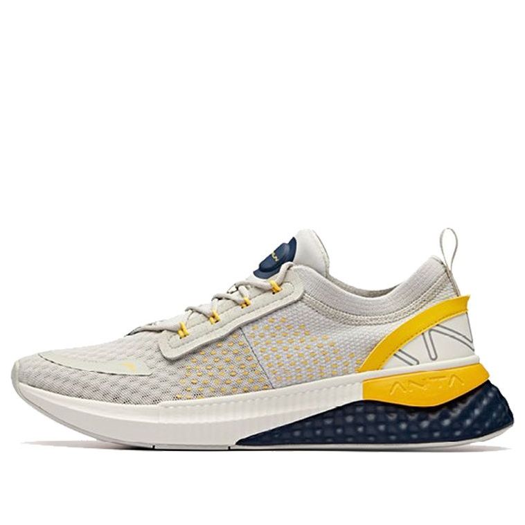 ANTA Run Collection 'Grey Yellow Navy' 11935551-2