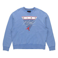 Air Jordan Flight MENS Casual Sports Crew-neck Blue CZ6096-403