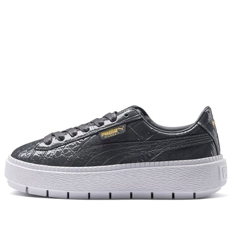 (WMNS) PUMA Platform Trace Exotic Lux 'Gray White' 367730-01