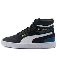 PUMA Ralph Sampson Mid Kids Black Mid-Sneakers 373810-02