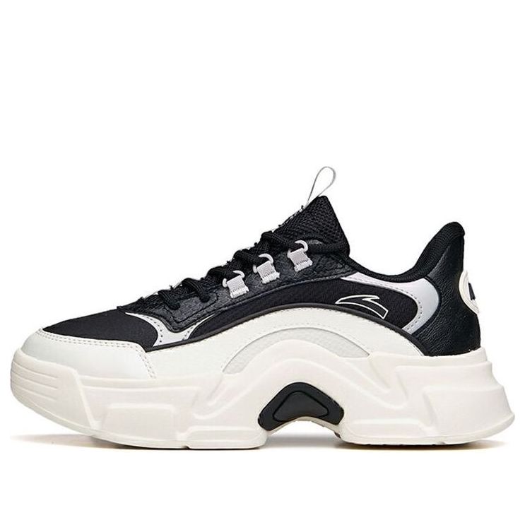 (WMNS) ANTA Life Series Sneakers 'Black' 122138887-6